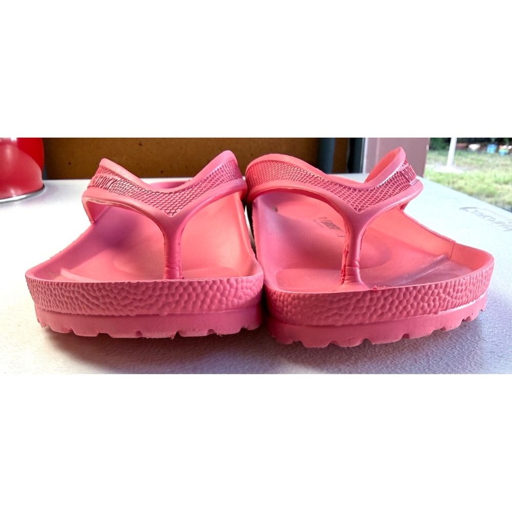 Birkenstock Honolulu EVA Sandals 41 Pink Waterproof Thong Flip Flop Watermelon - Picture 4 of 12